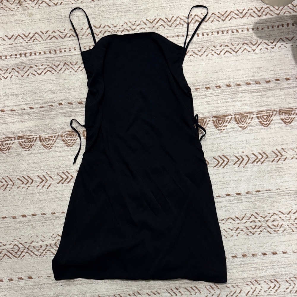 American Eagle Outfitters Black Backless Dress